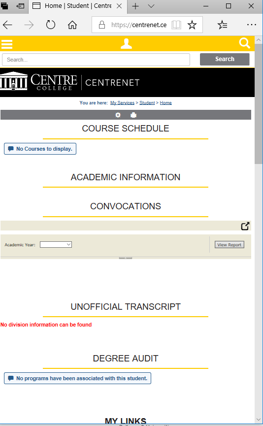 Mobile view of Centrenet